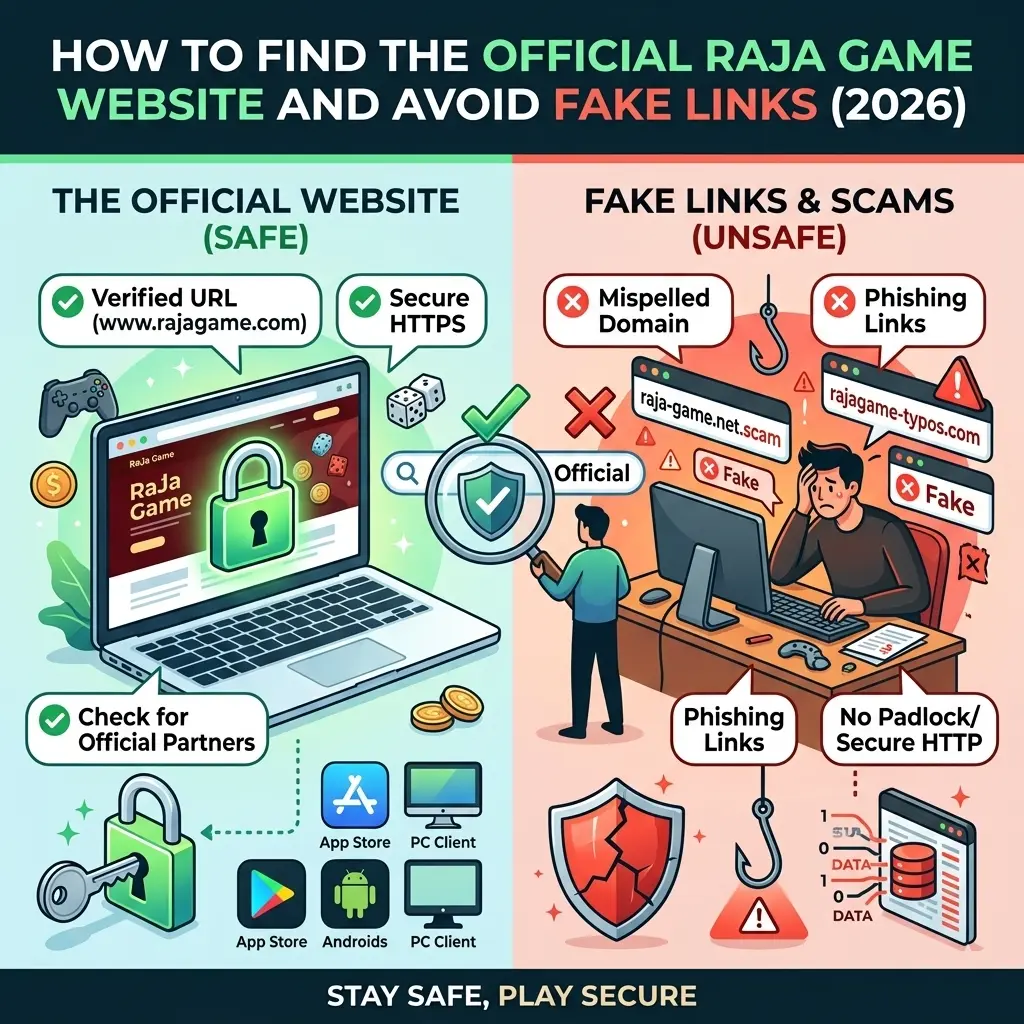 How to Find the Official Raja Game Website and Avoid Fake Links (2026)